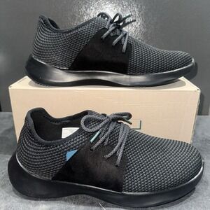 Vessi Everyday Classic Waterproof Sneakers Mens Size 9 All Black Sporty Spring
